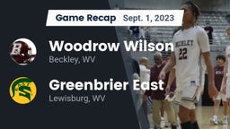 Recap: Woodrow Wilson  vs. Greenbrier East  2023
