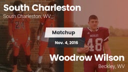 Matchup: South Charleston vs. Woodrow Wilson  2016