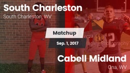 Matchup: South Charleston vs. Cabell Midland  2017