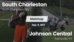 Matchup: South Charleston vs. Johnson Central  2017