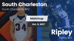 Matchup: South Charleston vs. Ripley  2017