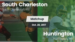 Matchup: South Charleston vs. Huntington  2017