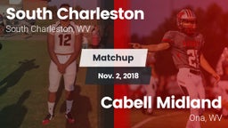 Matchup: South Charleston vs. Cabell Midland  2018