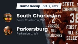 Recap: South Charleston  vs. Parkersburg  2022