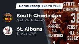 Recap: South Charleston  vs. St. Albans  2023