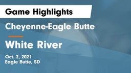 Cheyenne-Eagle Butte  vs White River Game Highlights - Oct. 2, 2021