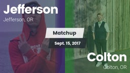 Matchup: Jefferson vs. Colton  2017