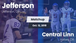 Matchup: Jefferson vs. Central Linn  2018