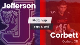 Matchup: Jefferson vs. Corbett  2019