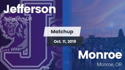 Matchup: Jefferson vs. Monroe  2019