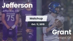 Matchup: Jefferson vs. Grant  2019
