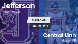 Matchup: Jefferson vs. Central Linn  2019