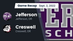 Recap: Jefferson  vs. Creswell  2022