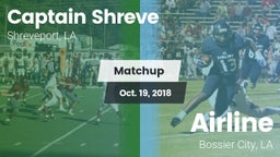 Matchup: Captain Shreve vs. Airline  2018