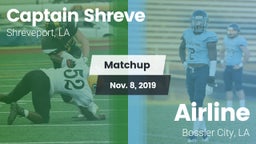 Matchup: Captain Shreve vs. Airline  2019