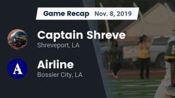 Recap: Captain Shreve  vs. Airline  2019