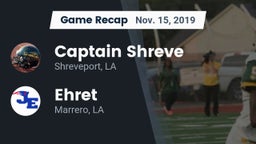 Recap: Captain Shreve  vs. Ehret  2019