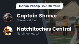 Recap: Captain Shreve  vs. Natchitoches Central  2020