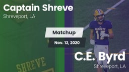 Matchup: Captain Shreve vs. C.E. Byrd  2020