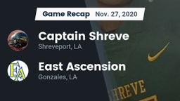 Recap: Captain Shreve  vs. East Ascension  2020