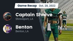 Recap: Captain Shreve  vs. Benton  2022