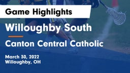 Willoughby South  vs Canton Central Catholic  Game Highlights - March 30, 2022