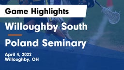 Willoughby South  vs Poland Seminary  Game Highlights - April 4, 2022