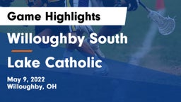 Willoughby South  vs Lake Catholic  Game Highlights - May 9, 2022