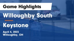 Willoughby South  vs Keystone  Game Highlights - April 4, 2023