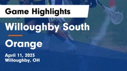 Willoughby South  vs Orange  Game Highlights - April 11, 2023