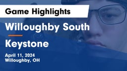 Willoughby South  vs Keystone  Game Highlights - April 11, 2024