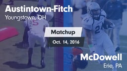 Matchup: Austintown-Fitch vs. McDowell  2016