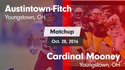 Matchup: Austintown-Fitch vs. Cardinal Mooney  2016
