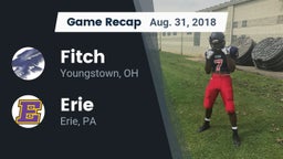 Recap: Fitch  vs. Erie  2018
