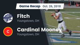 Recap: Fitch  vs. Cardinal Mooney  2018