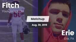 Matchup: Fitch  vs. Erie  2019