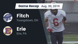 Recap: Fitch  vs. Erie  2019