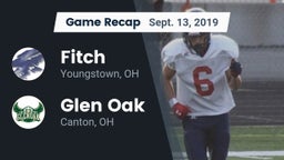 Recap: Fitch  vs. Glen Oak  2019
