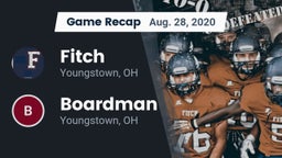 Recap: Fitch  vs. Boardman  2020
