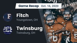 Recap: Fitch  vs. Twinsburg  2020