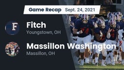 Recap: Fitch  vs. Massillon Washington  2021