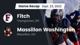 Recap: Fitch  vs. Massillon Washington  2022