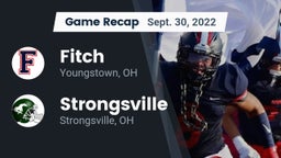 Recap: Fitch  vs. Strongsville  2022
