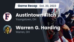 Recap: Austintown Fitch  vs. Warren G. Harding  2023