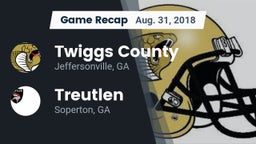 Recap: Twiggs County  vs. Treutlen  2018