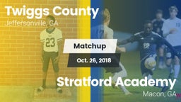 Matchup: Twiggs County vs. Stratford Academy  2018