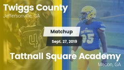 Matchup: Twiggs County vs. Tattnall Square Academy  2019