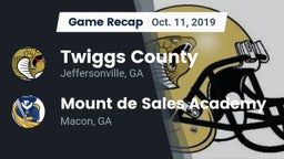 Recap: Twiggs County  vs. Mount de Sales Academy  2019
