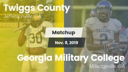 Matchup: Twiggs County vs. Georgia Military College 2019