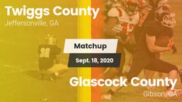 Matchup: Twiggs County vs. Glascock County  2020